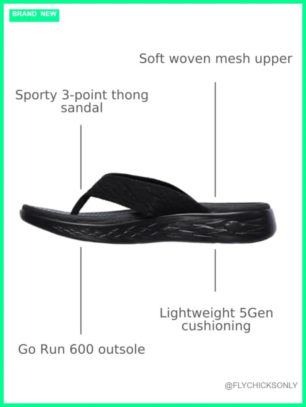 Air-Cooled Goga Mat Sandals, Machine Washable, Vegan, 5GEN Cushioning